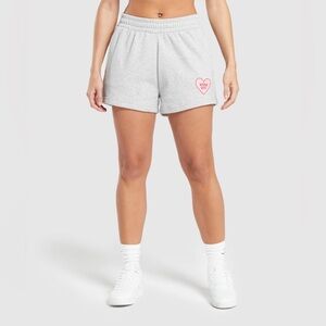 Gymshark Love Hearts Sweat Shorts